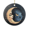 Midnight Moon Ceramic Ornament