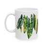 Philodendron Variegated Billietiae Coffee Mug