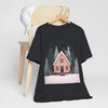 'Pink Holiday House' T-Shirt