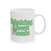 Thinking About Plants Coffee Mug