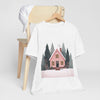 'Pink Holiday House' T-Shirt