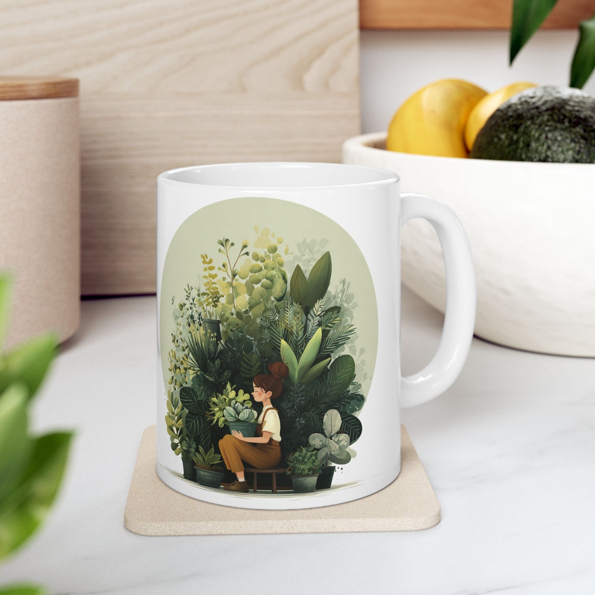 'Garden Girl' Coffee Mug