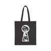 Keyhole Canvas Tote Bag