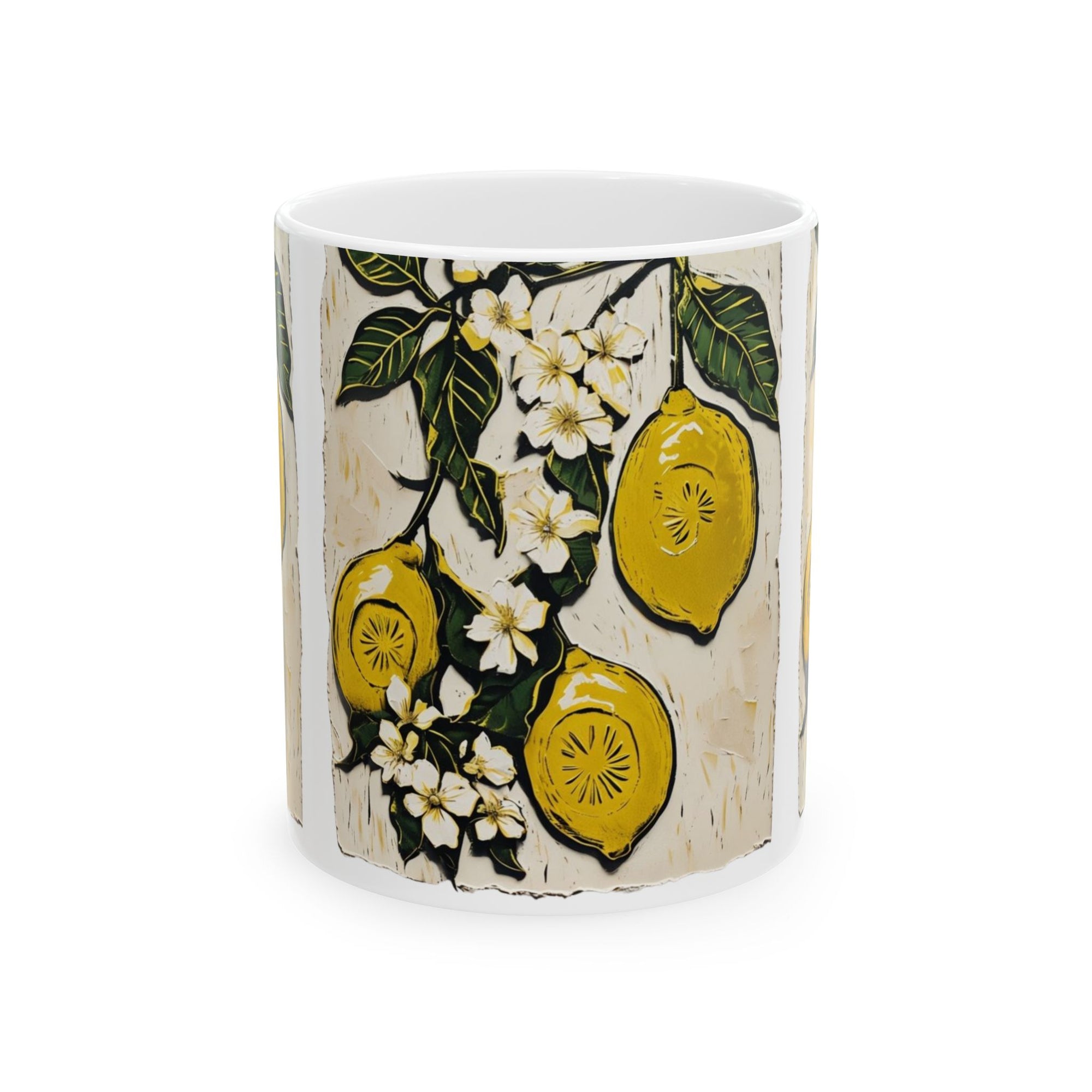 Lemon Blossom Citrus Coffee Mug