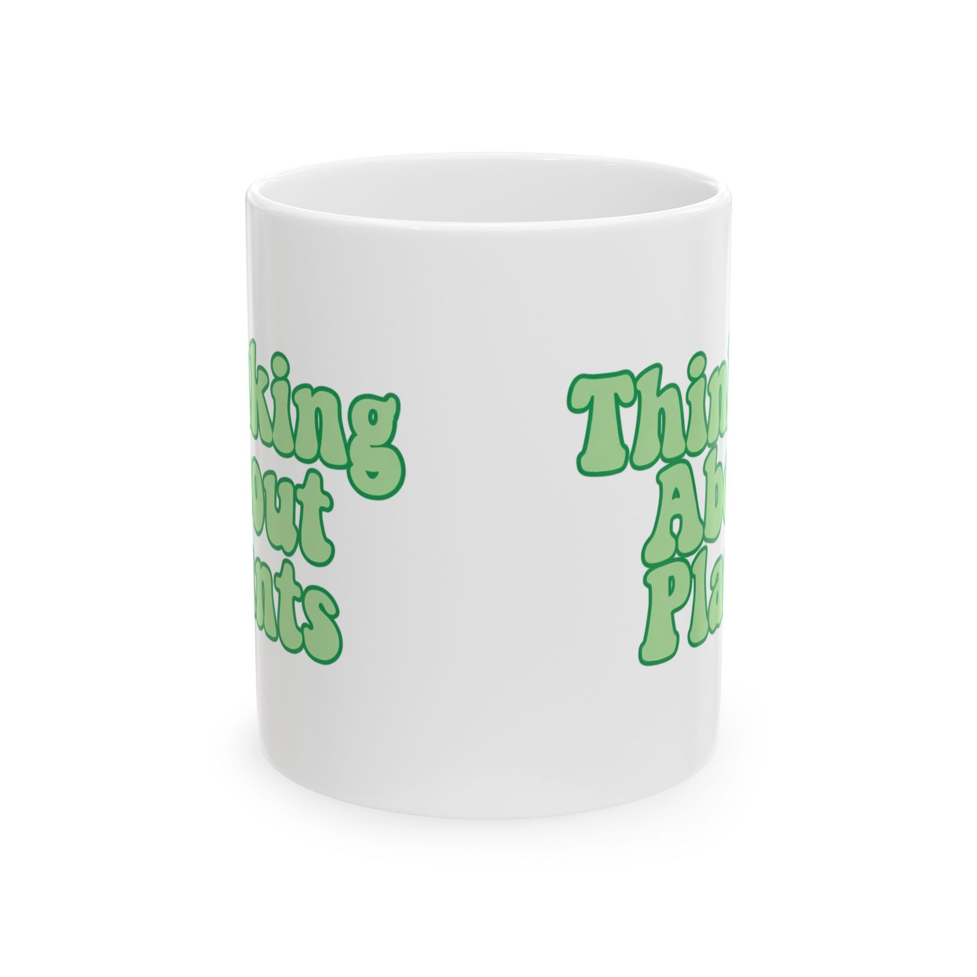 Thinking About Plants Coffee Mug