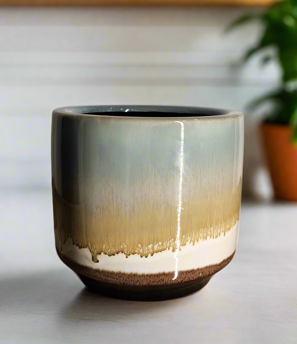 5.5" Ombre Natural Planter