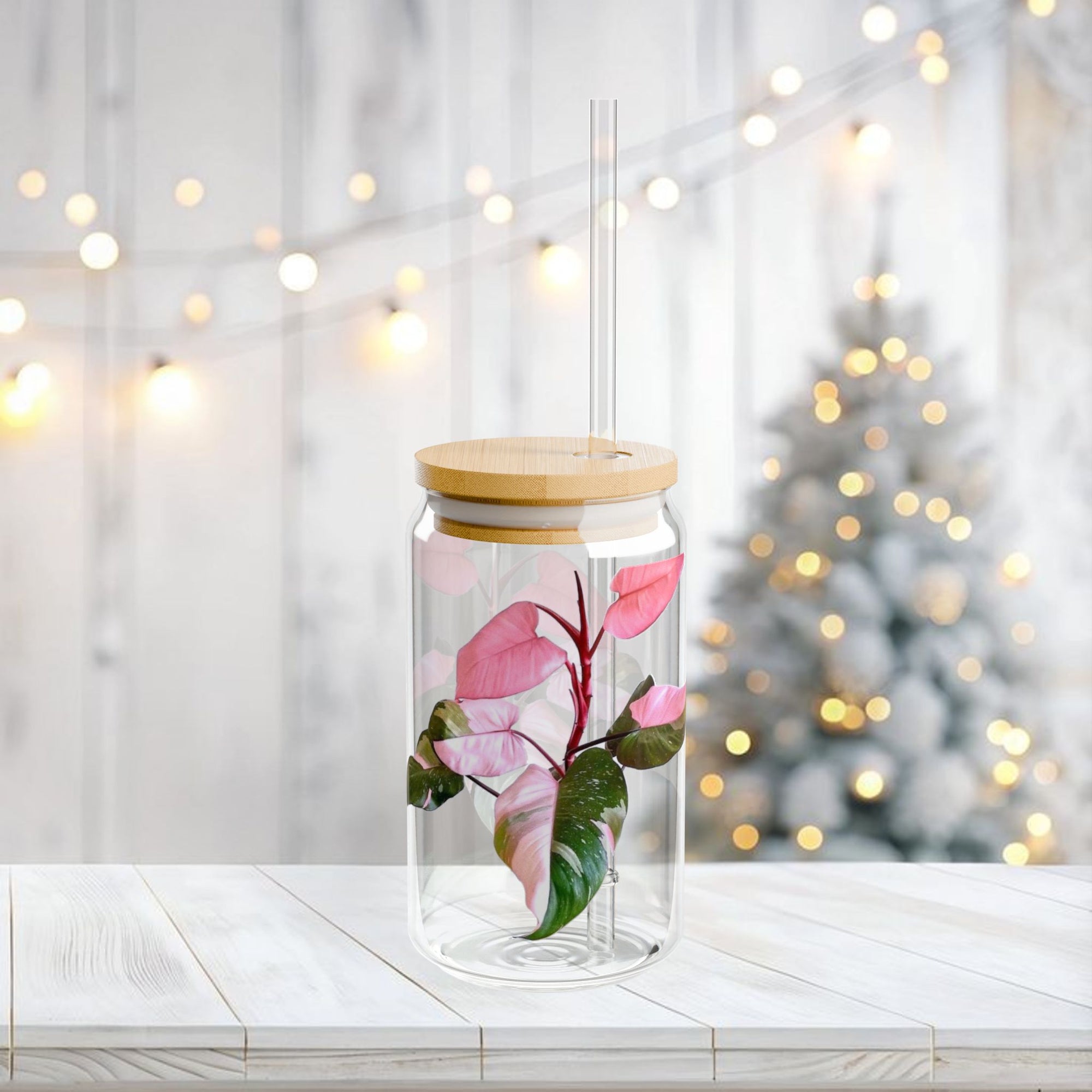 'Pink Princess' Glass Sipper