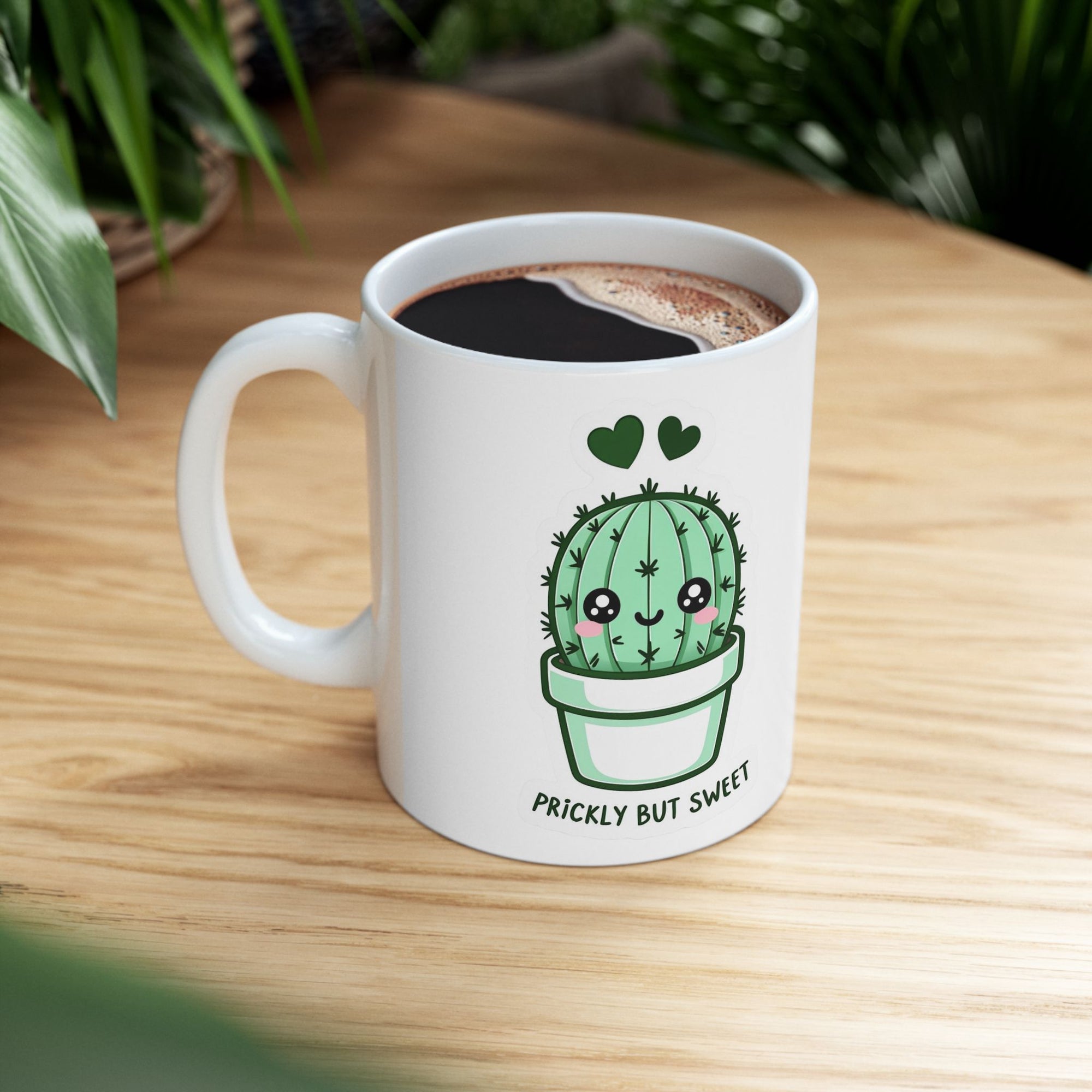 Prickly Sweet Cactus Coffee Mug