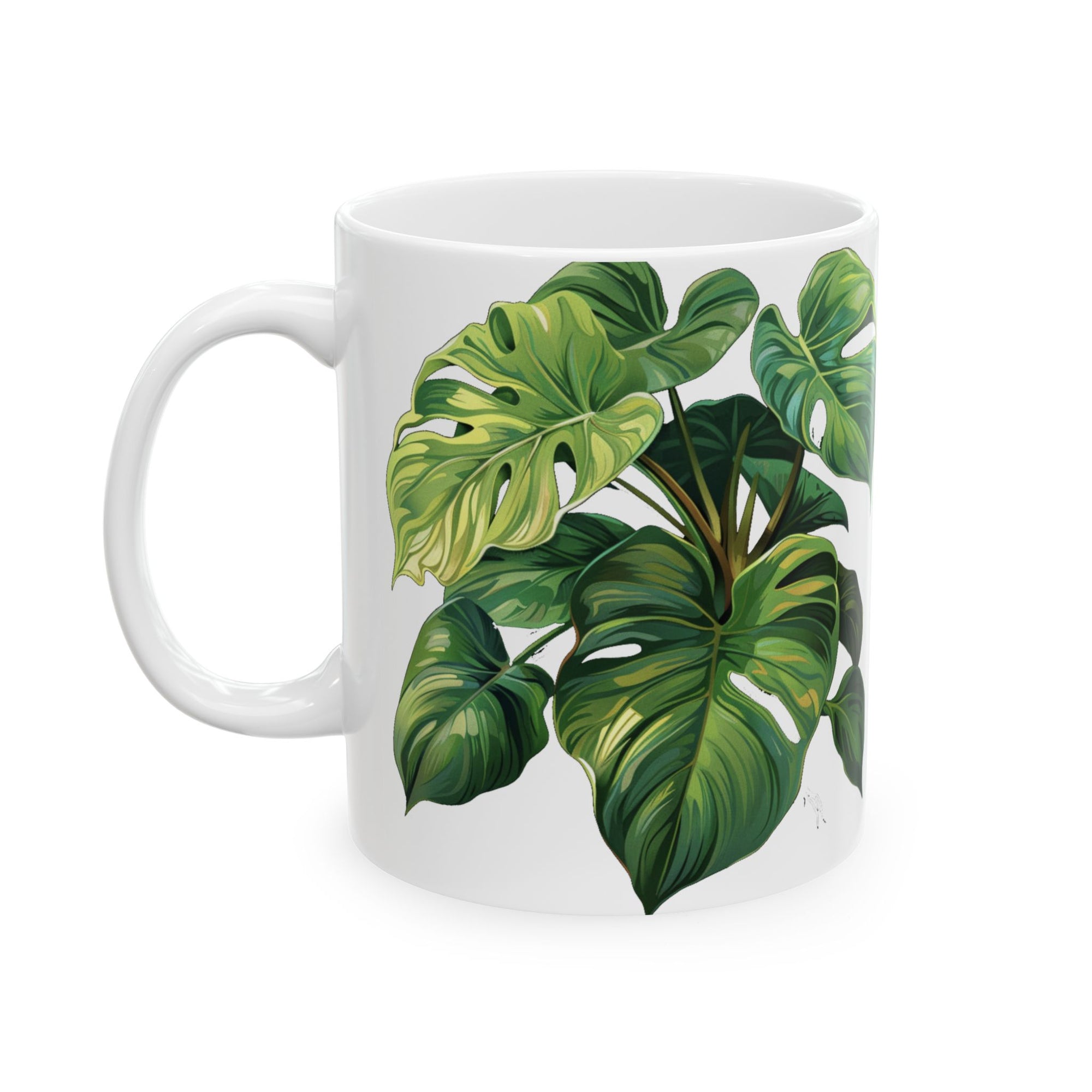 monstera coffee grounds Tropical Monstera Coffee Mug – VORA + VINE
