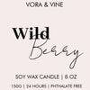 Wildberry | Vora + Vine Candle