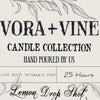 Lemon Drop Shot | Vora + Vine Candle