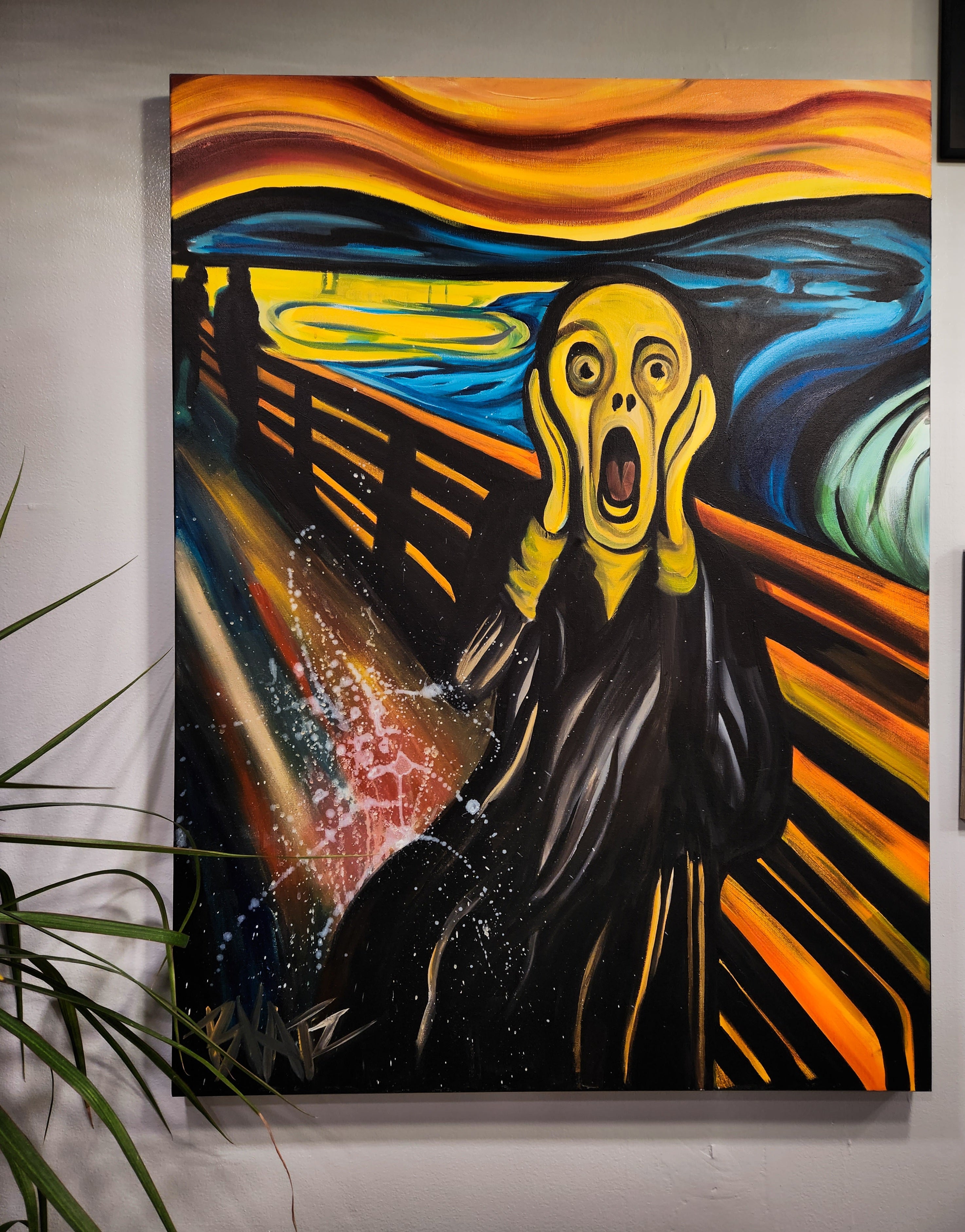Scream Painted Rocks The Scream Painting Remix – VORA + VINE