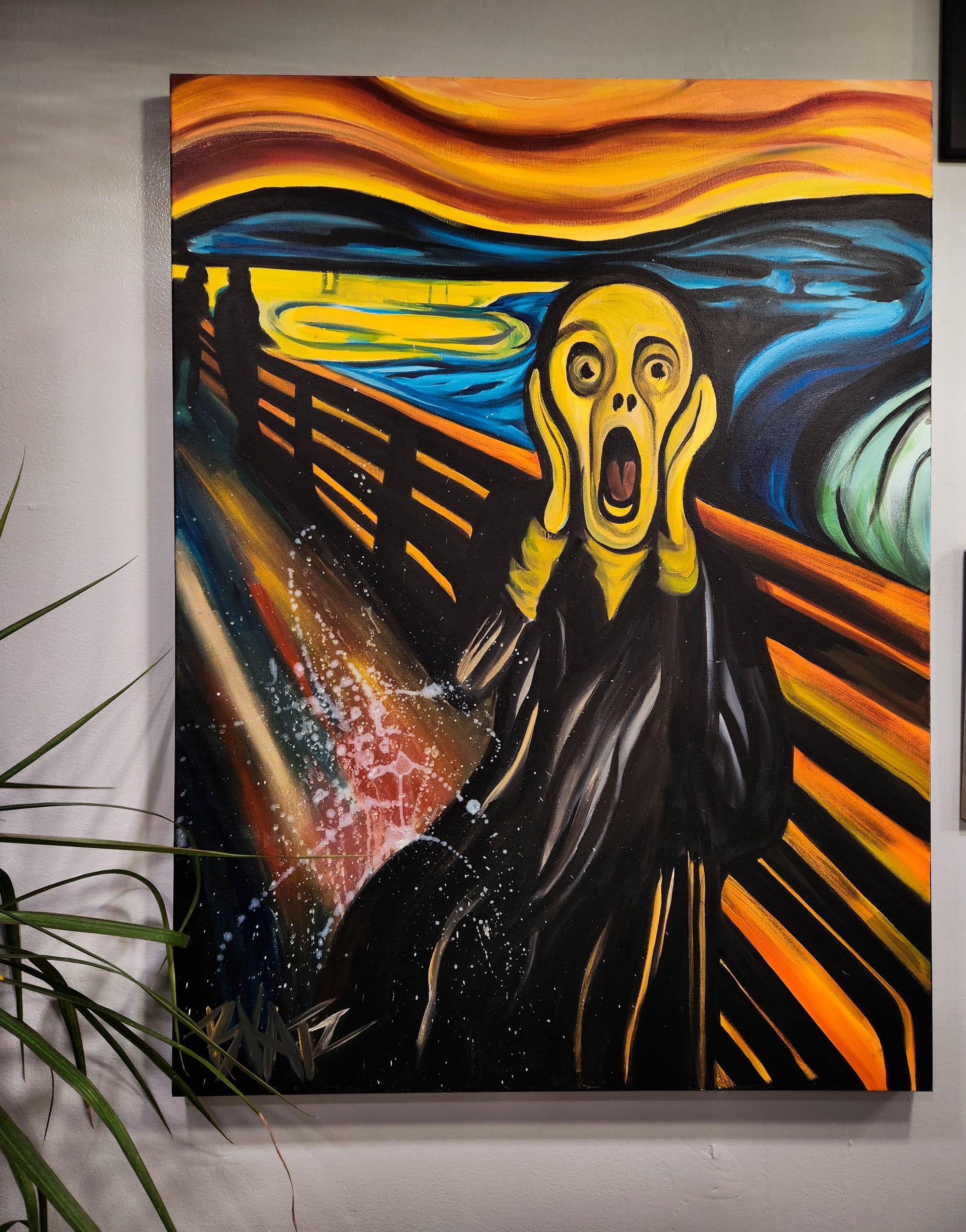 The Scream Painting Remix