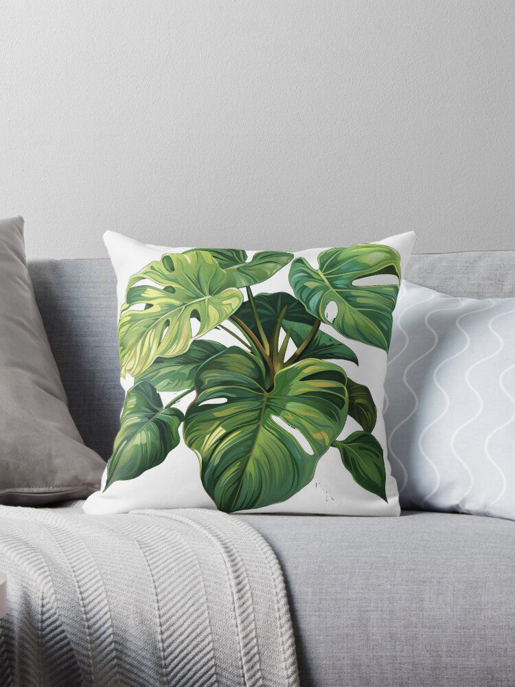 Foliage Throw Pillow