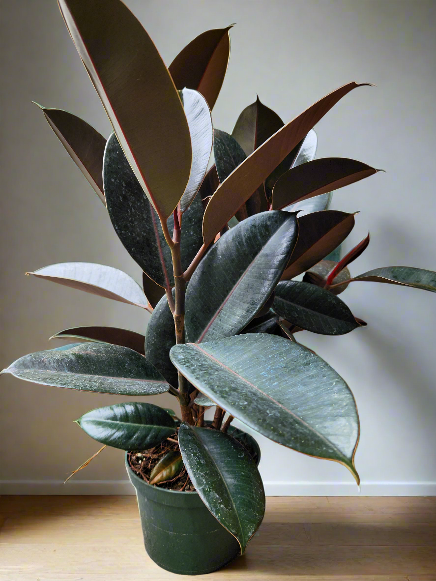 6" Ficus Burgundy Rubber Tree