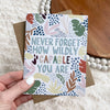 Never Forget Card