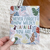 Never Forget Card