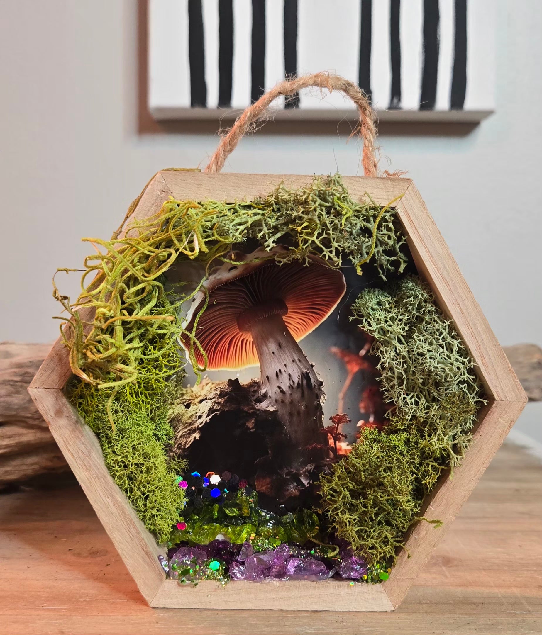 Scrapbook Honeycomb 'Magical Mushroom'