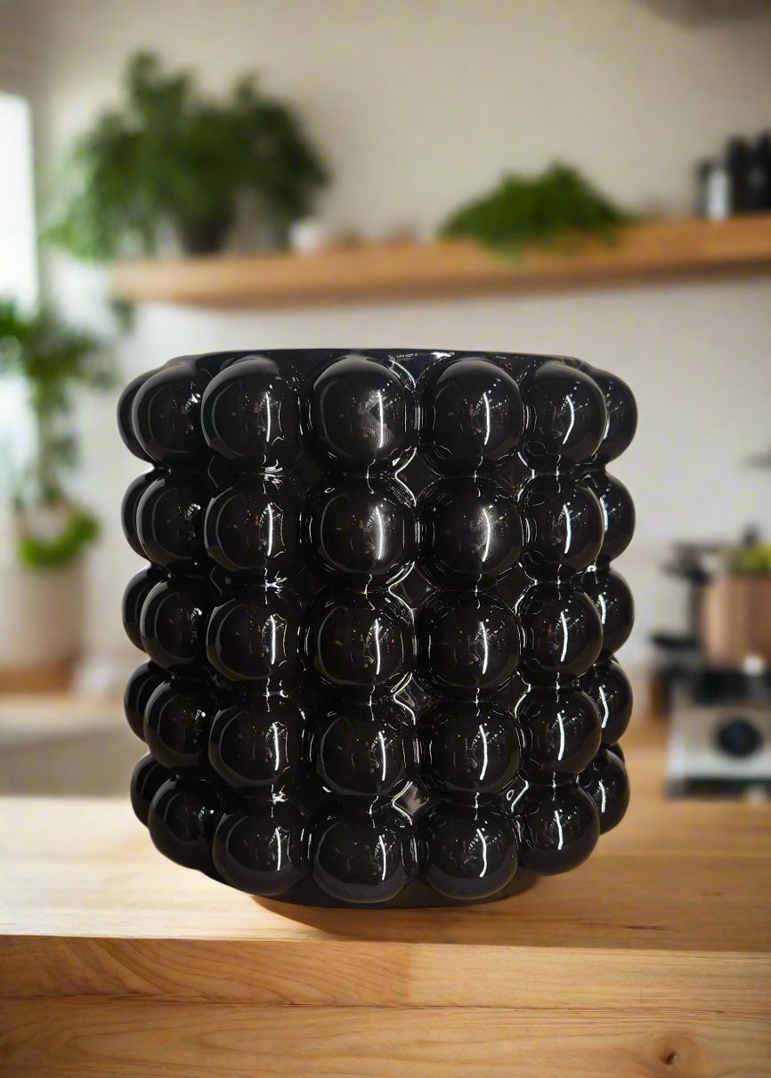 5.5 Black Bubble Planter