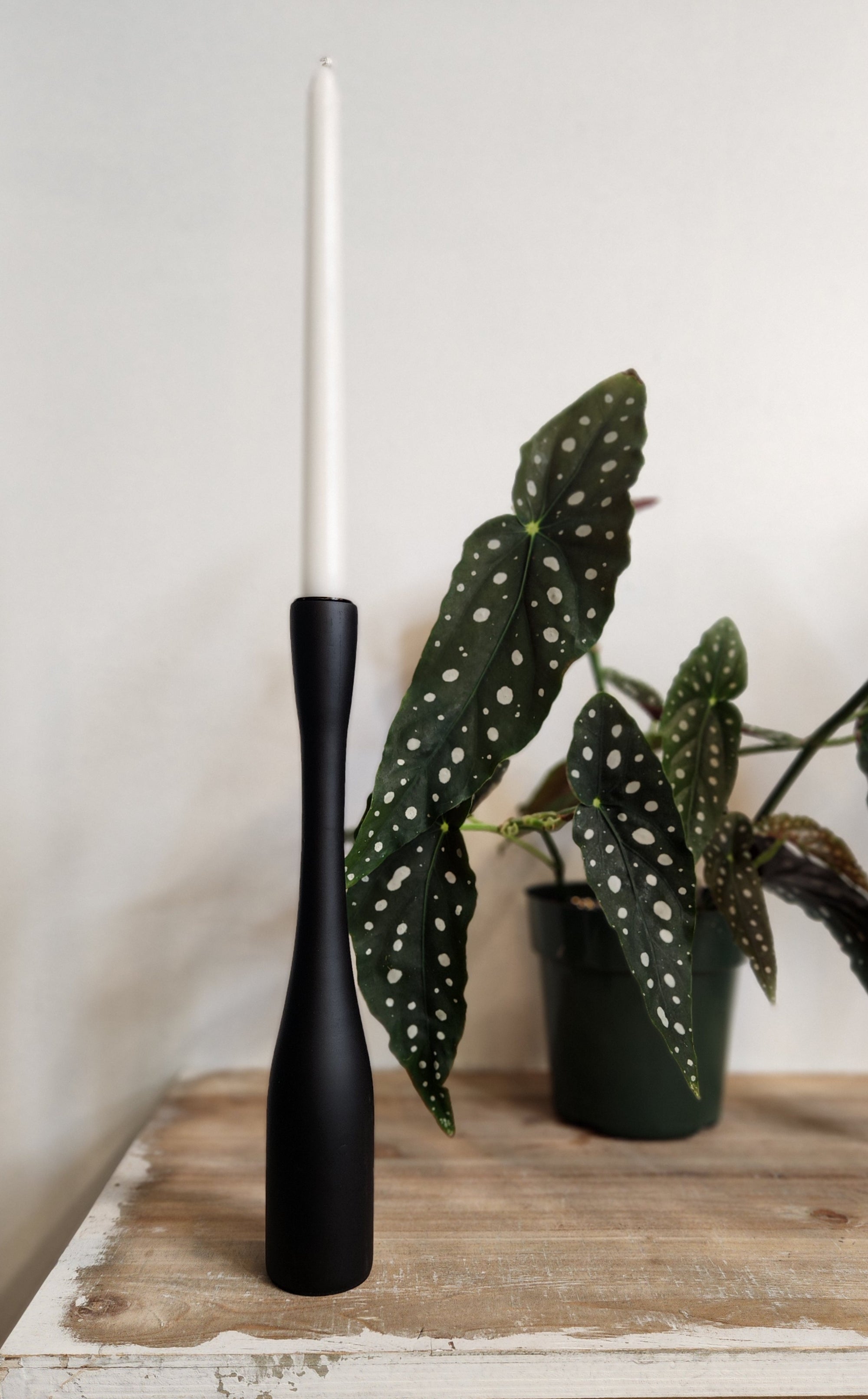 Modern Black Candle Stick Set [Extra Tall]