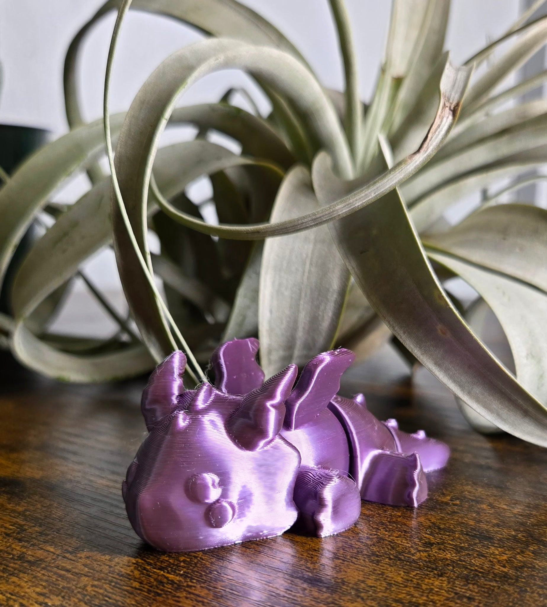 Lavender Printed Axolotl Flexi