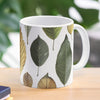 Pressed Leaves Coffee Mug